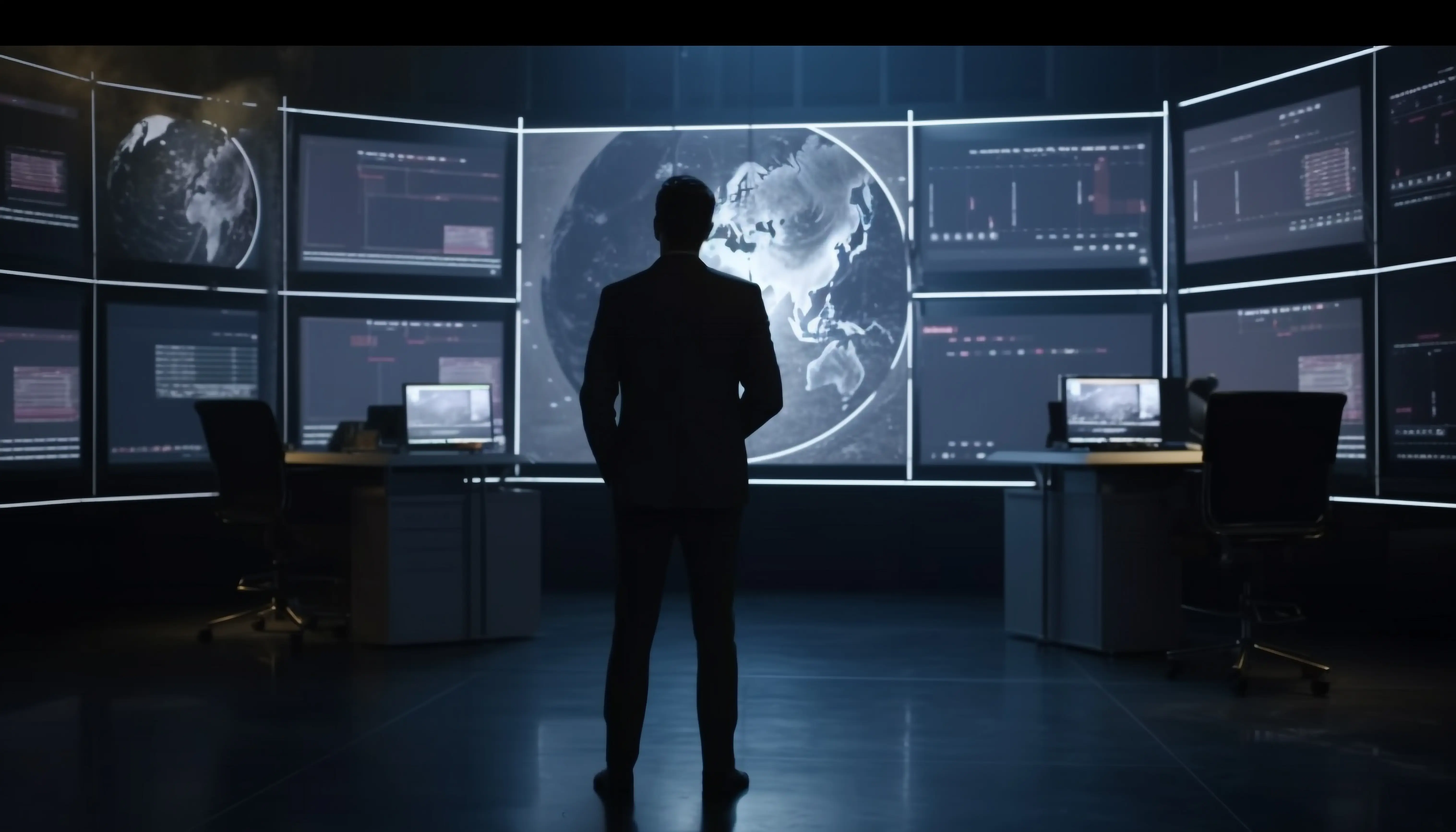Integrated security delivery through connected monitoring, planning, and operational control