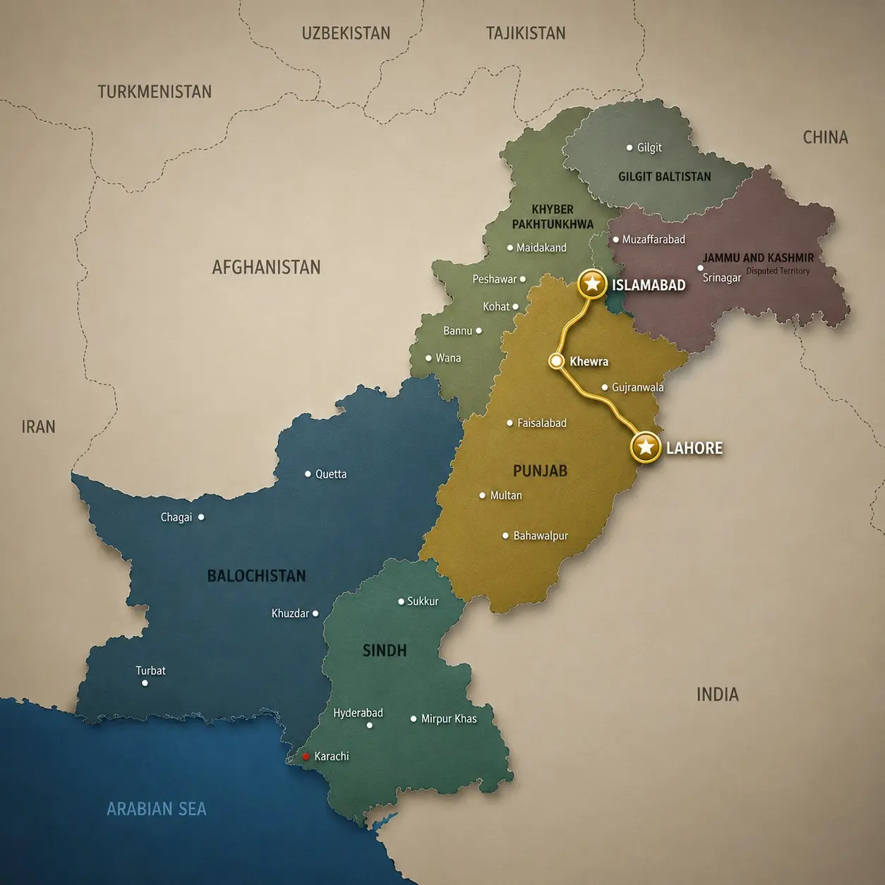 Multi-city secure mobility for international medical executives in Pakistan case study