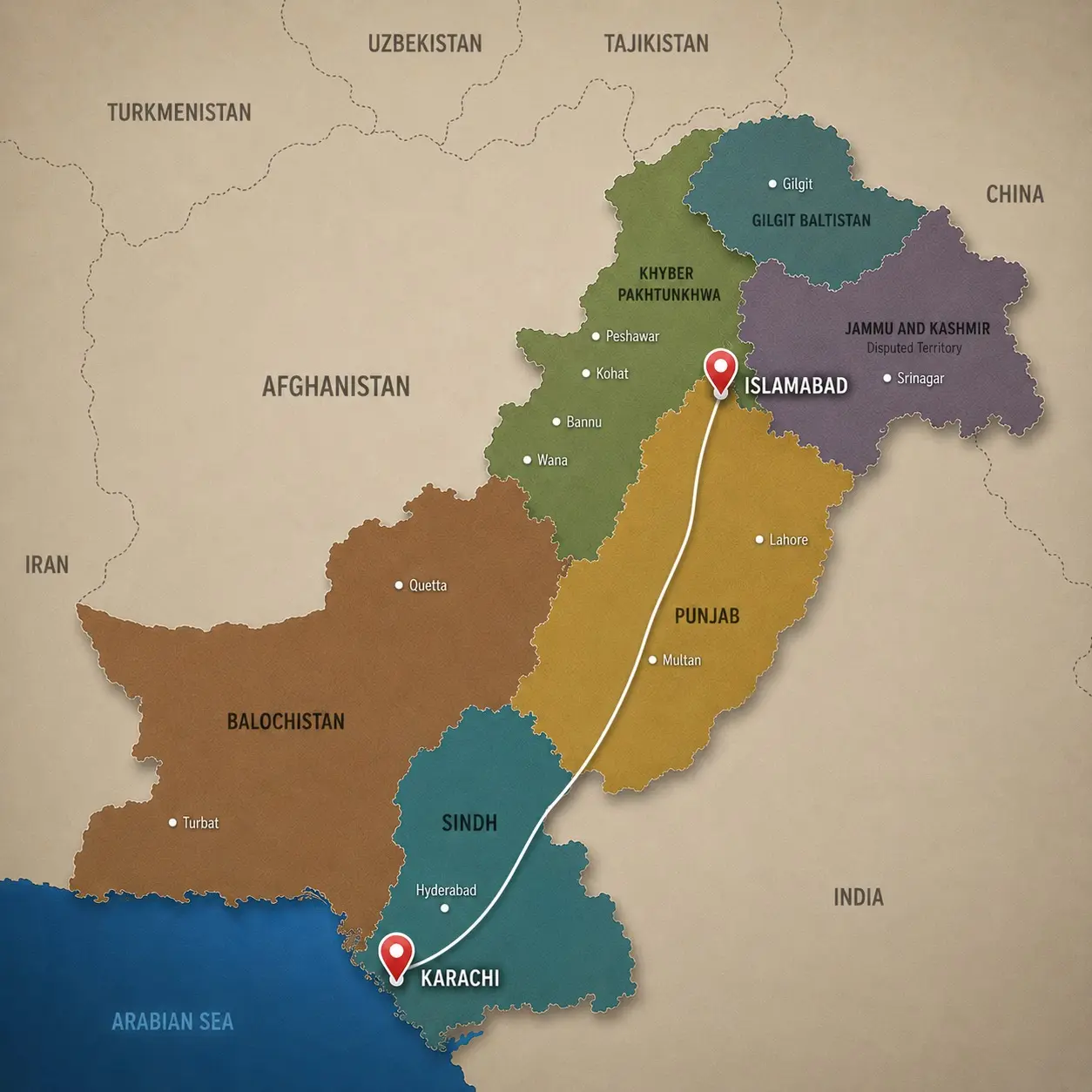 Rapid executive protection and secure mobility in Pakistan case study